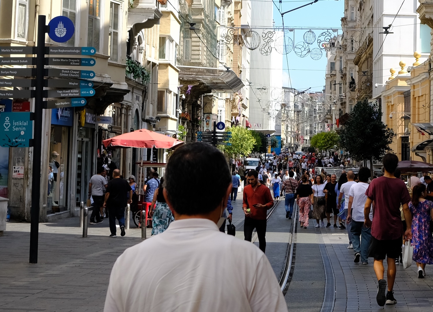 Istiklal Caddesi, il pulsante cuore moderno della città.