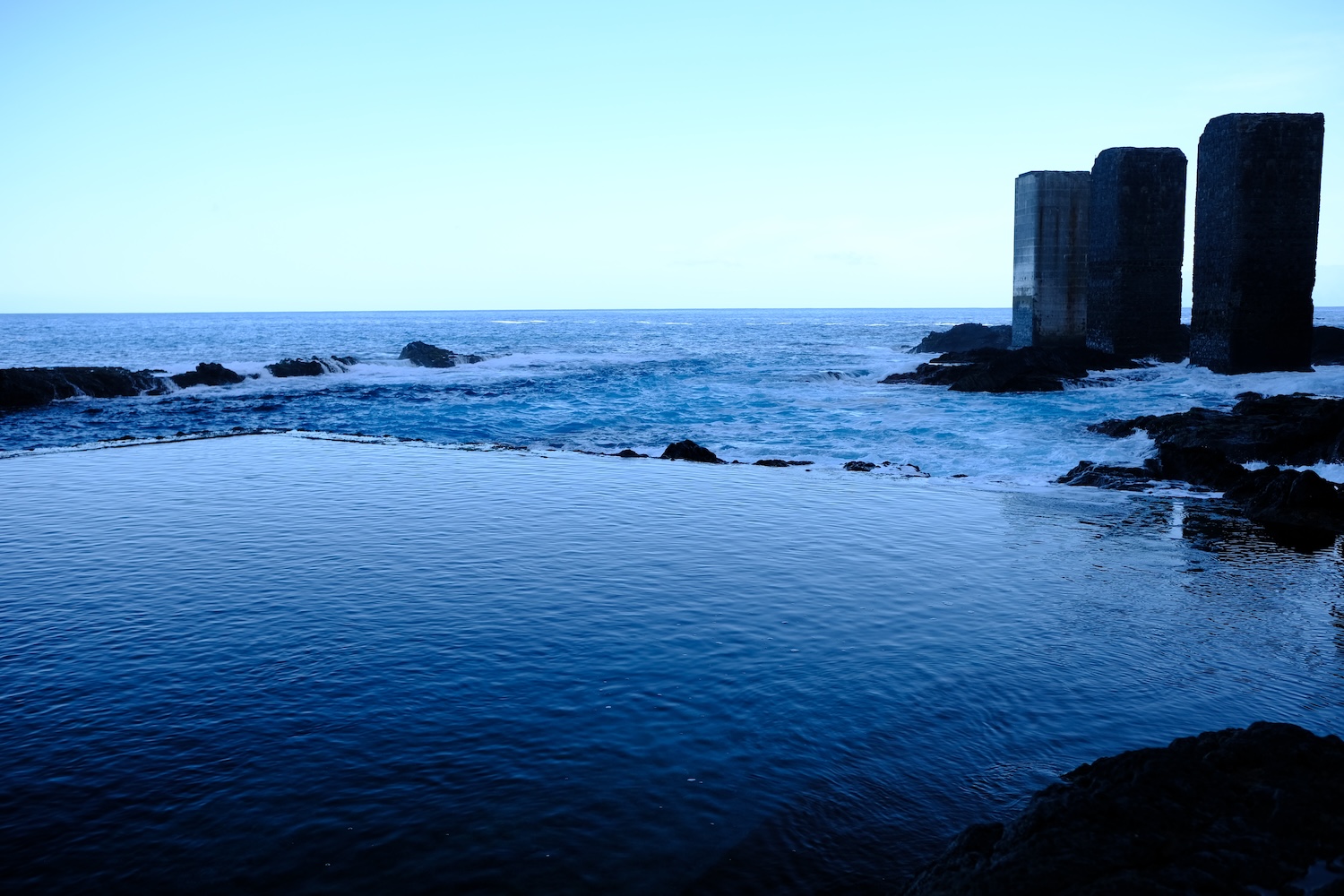 La piscina di cemento del Pescante, utilizzata nella serie tv Fondazioni!