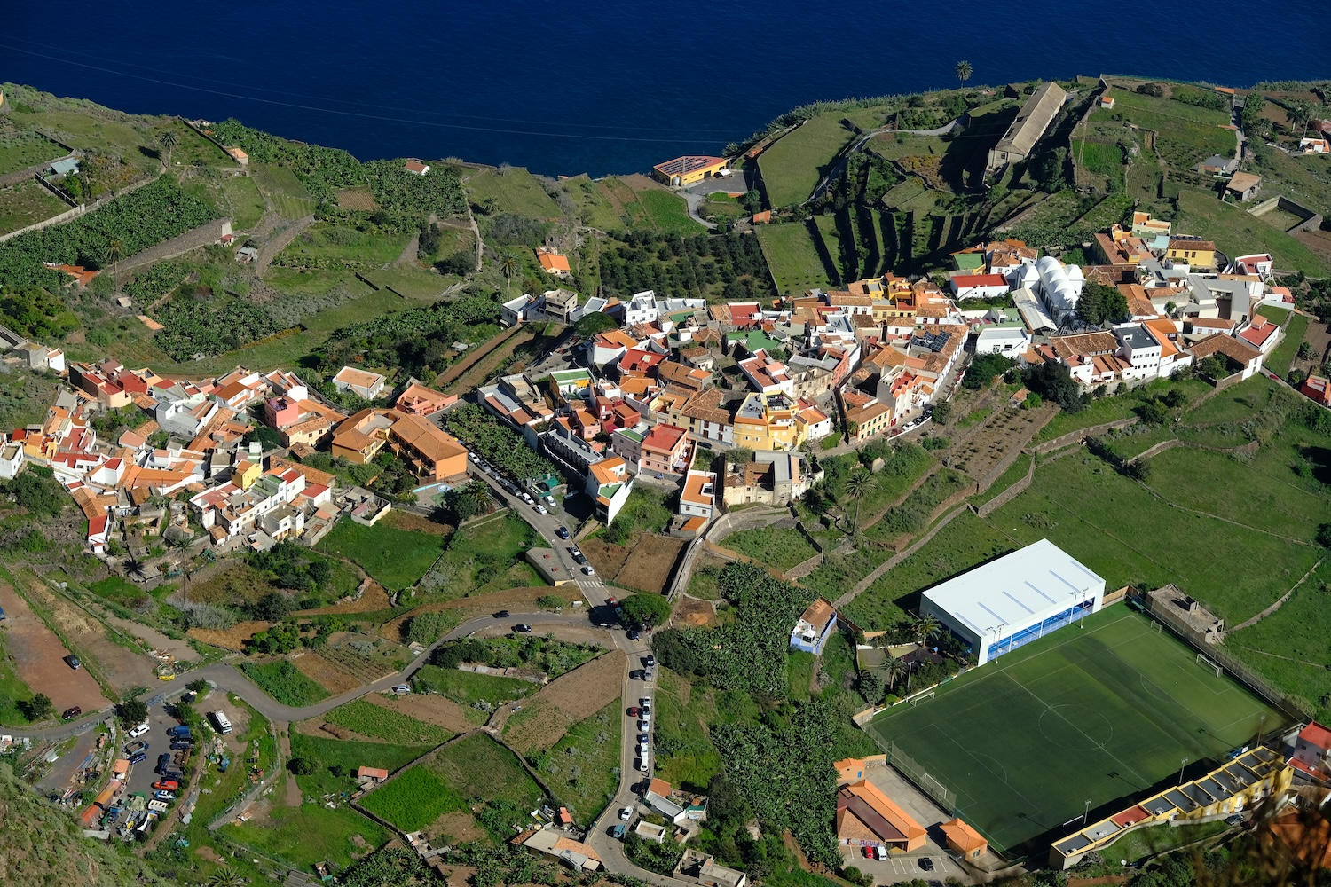 Agulo, caratteristico e originale nucleo abitativo.