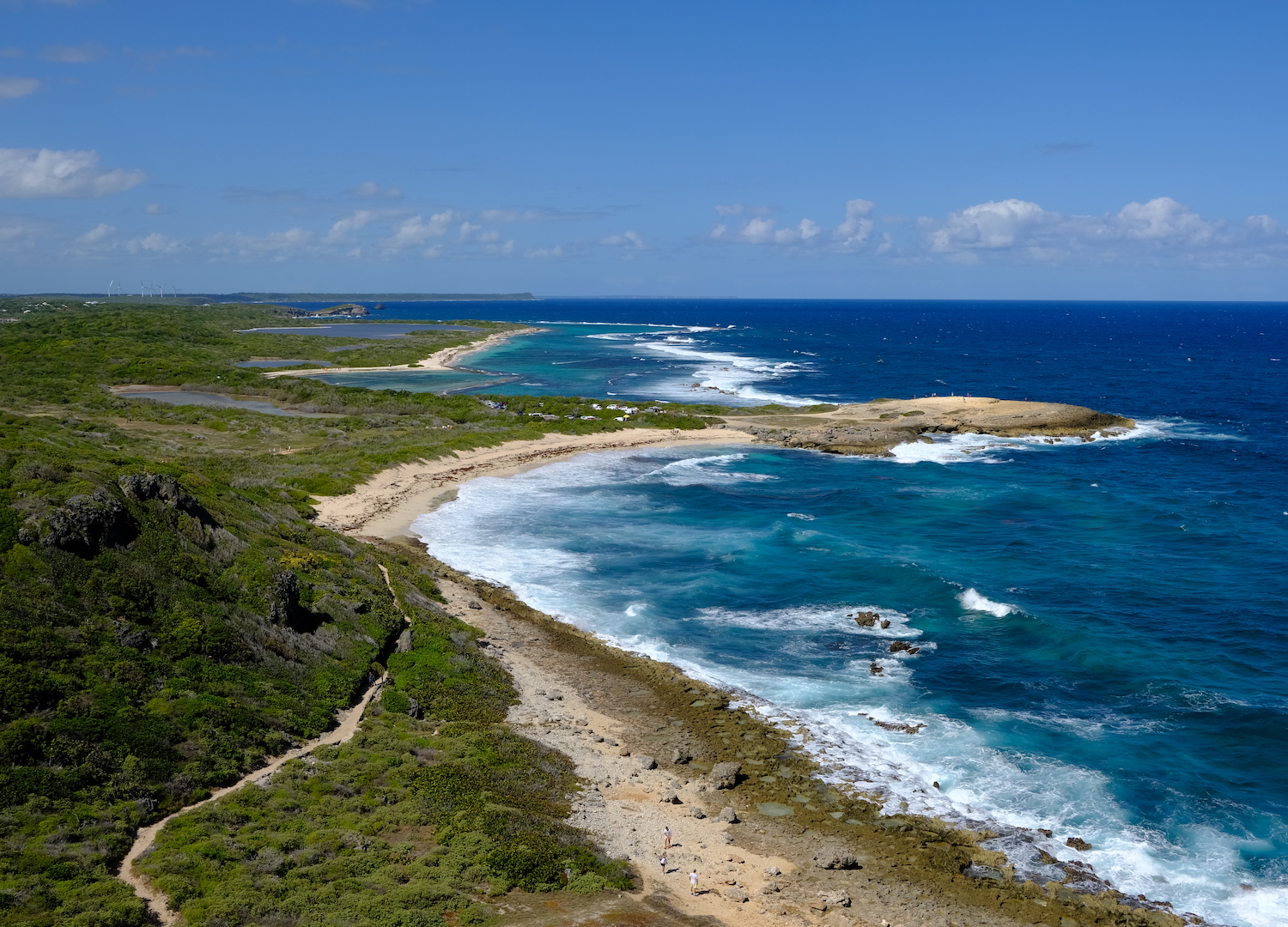 Panorama da Pointe des Châteaux.