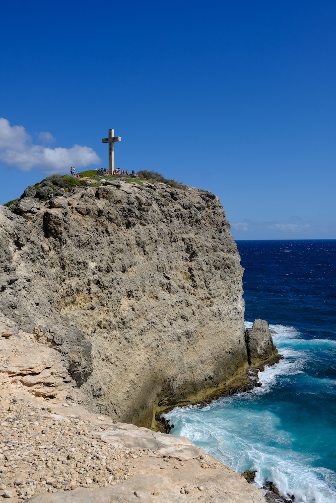 Pointe des Châteaux, il punto estremo di Grande-Terre a sud-est.