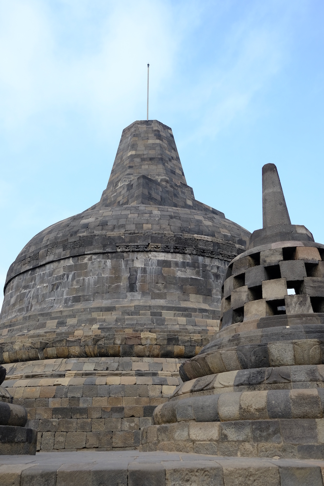 La grande cupola, elemento centrale e sommitale del tempio.