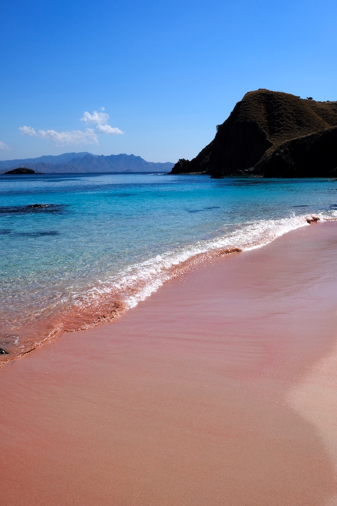 Hai detto per caso spiaggia rosa?