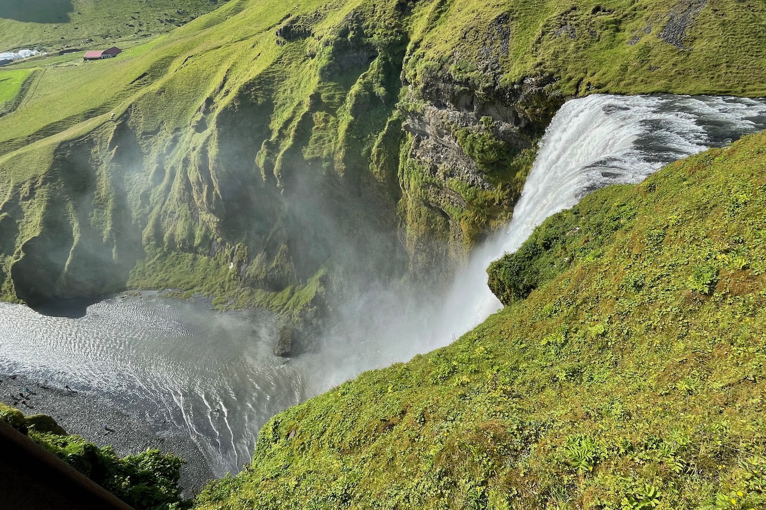 Nei pressi di Skogafoss.