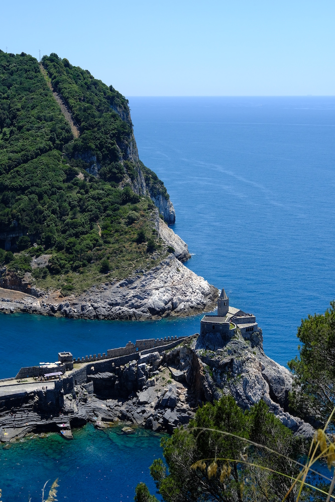 Portovenere vista dal castello Doria.