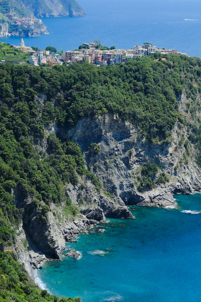 Scorcio mozzafiato di Corniglia, vista dal sentiero Azzurro.