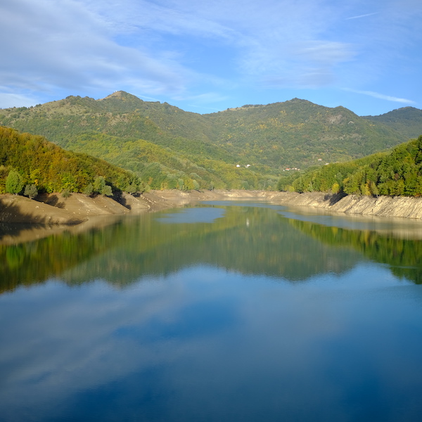 Il lago del Brugneto