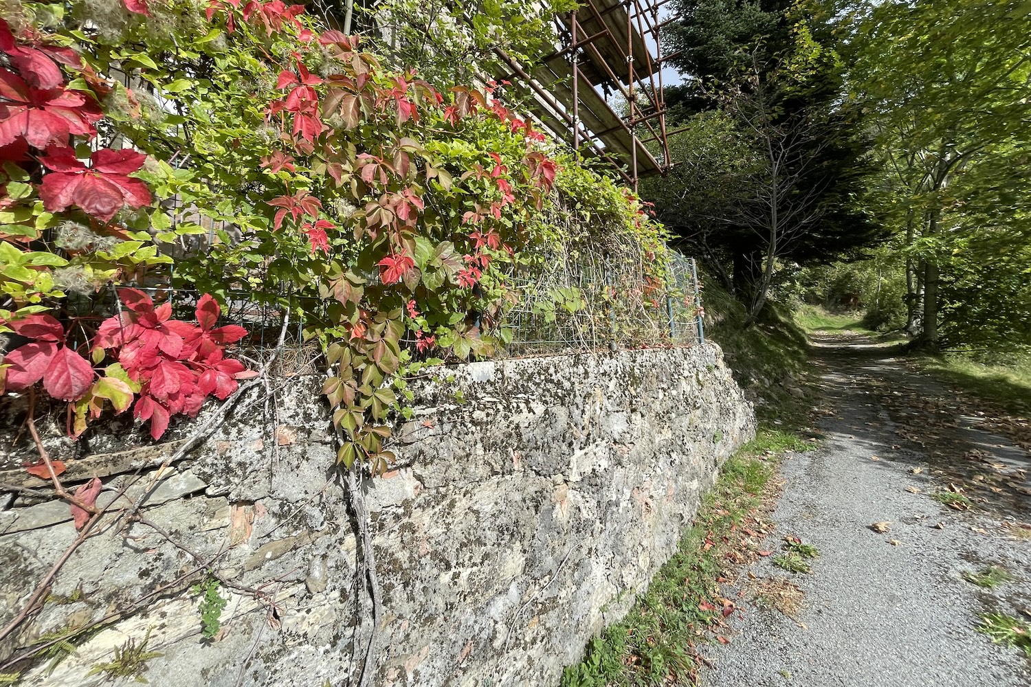 Wall in Buoni di Pentema.