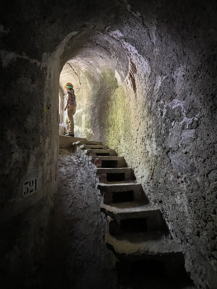 Nel ventre della diga di Molare con il gruppo speleologico 