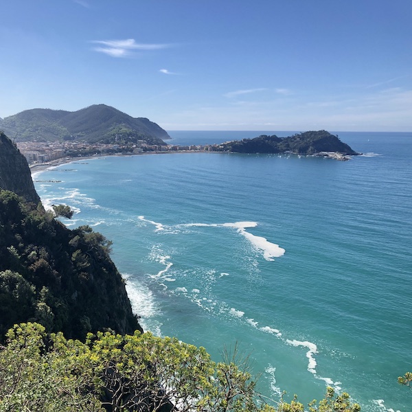 Sulle Crêuze per Sestri Levante