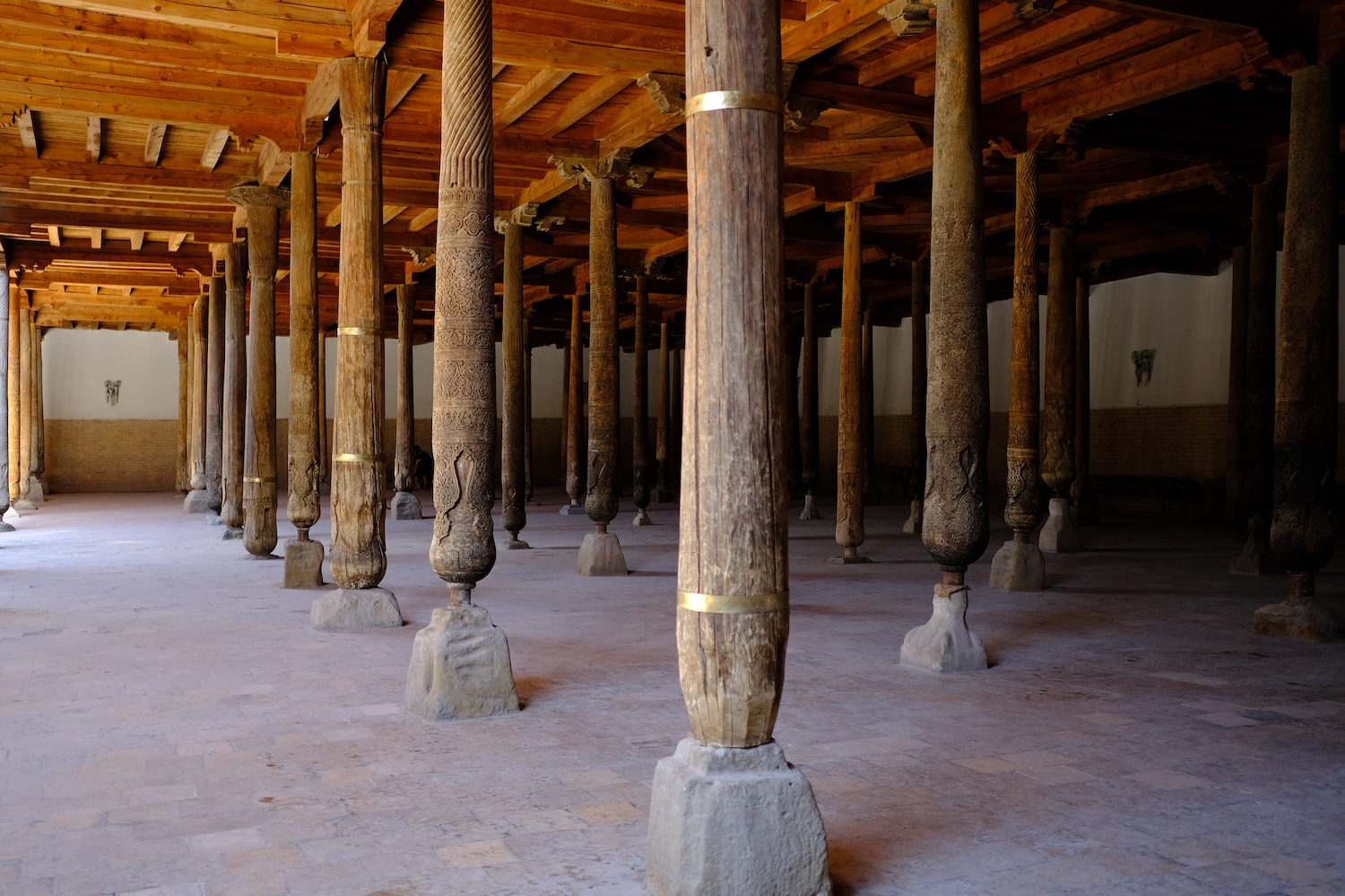 Inside the Djuma Mosque.